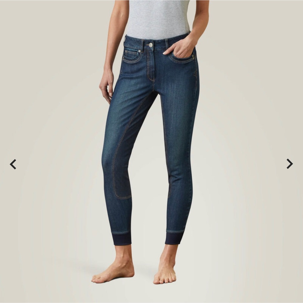 ARIAT Halo Denim Full Seat Breech